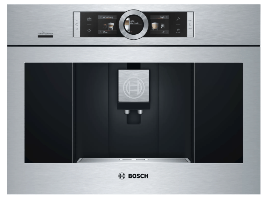 bosch built in coffee maker