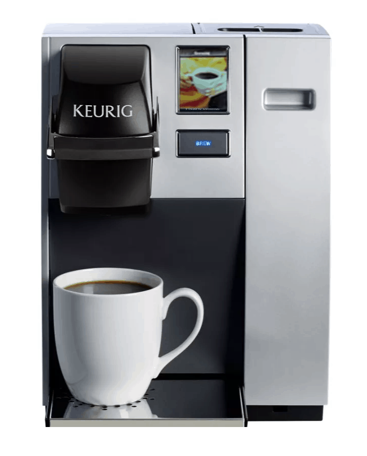 Keurig K150 coffee maker with waterline