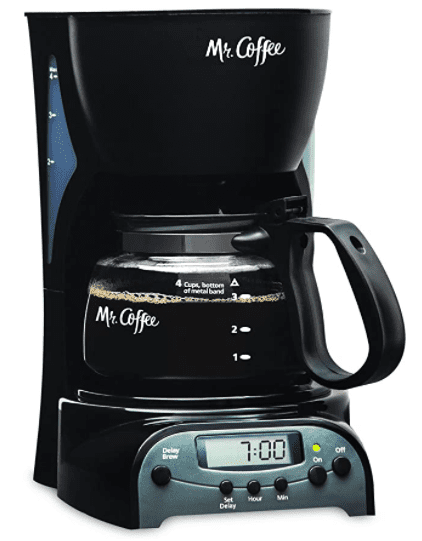 Mr Coffee 4 Cup Programmable Coffee Maker