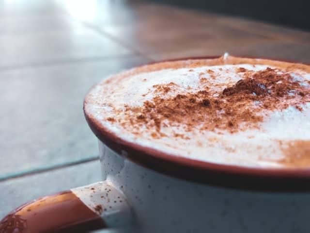 macchiato milk foam