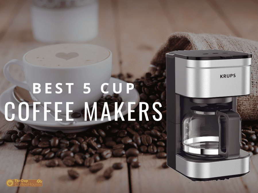 5 cup coffee maker top machine