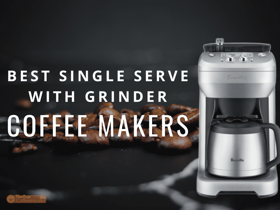 single serve coffee maker with grinder