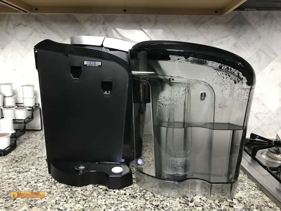 how to use a keurig water reservoir