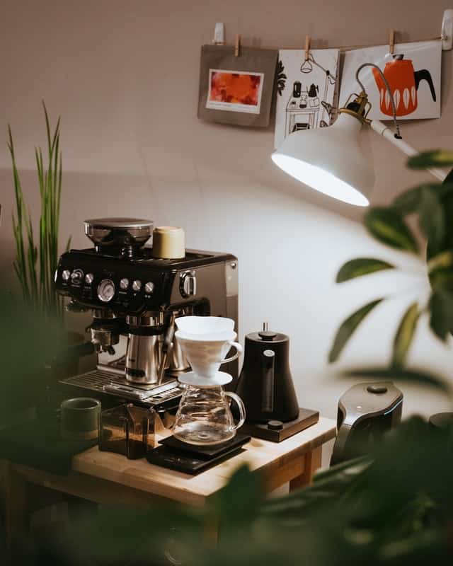 espresso machine setup