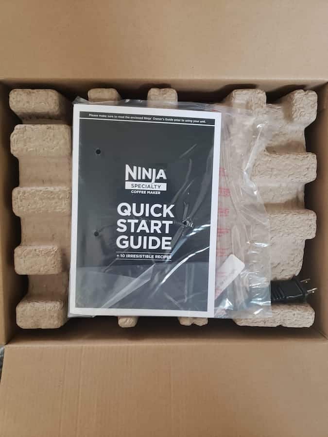 ninja coffee maker unboxing