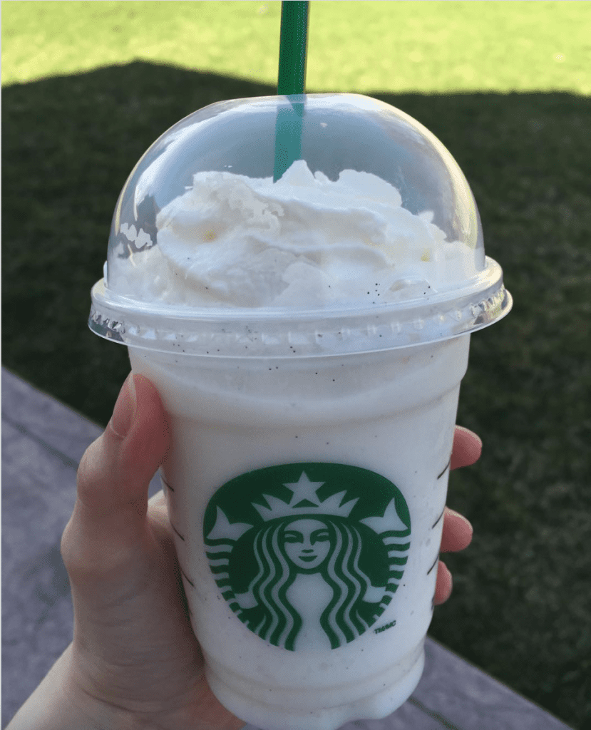 vanilla bean frappuccino