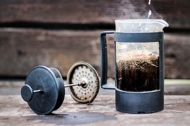 French Press Coffee With Milk