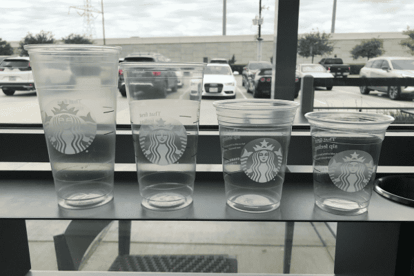 starbucks cold cup sizes