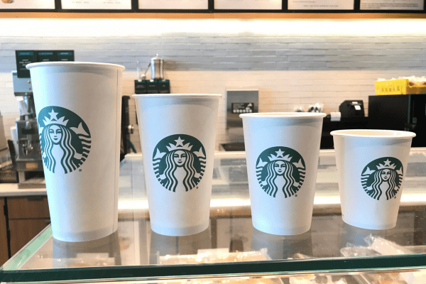 starbucks hot cup sizes