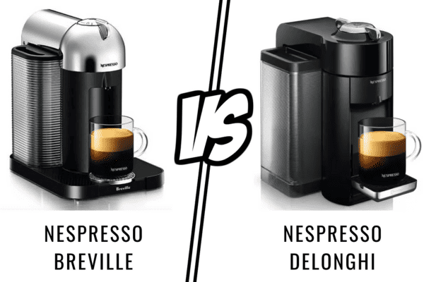 nespresso breville vs delonghi machines