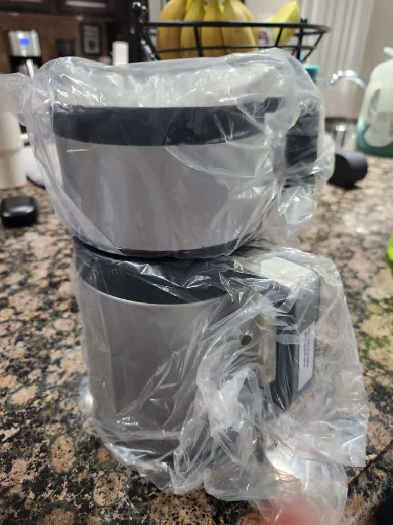 ratio six coffee maker wrapped